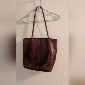 Wilsons Leather Deep Brown Tote Bag